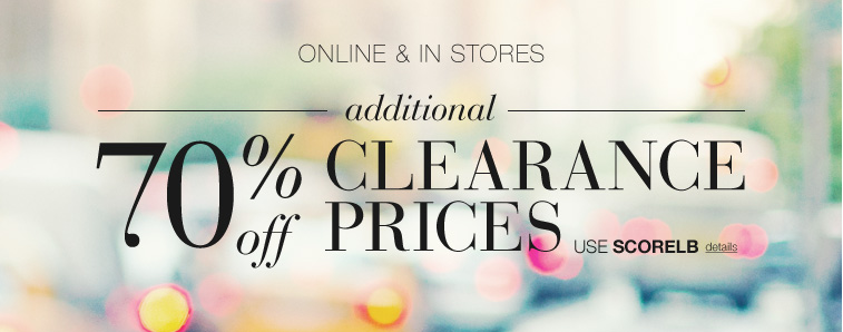 Lane Bryant Clearance Banner