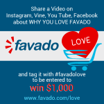 Show Your #favadolove & Be Entered To Win $1,000