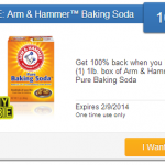 New Saving Star Friday Freebie Offer – 100% Cash Back On Arm & Hammer Baking Soda