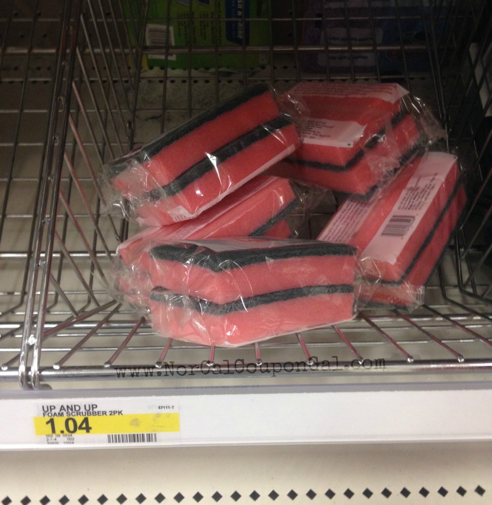 Up & Up Heavy Duty Foam Scrubber 2 Pack