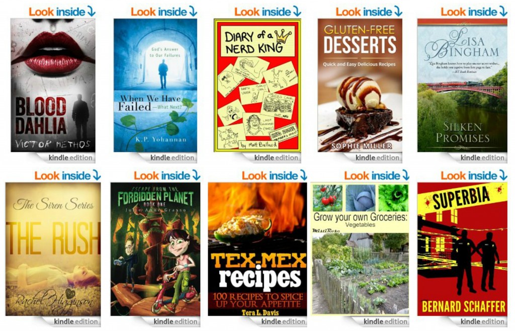 10 Free Kindle Books 3-11-14