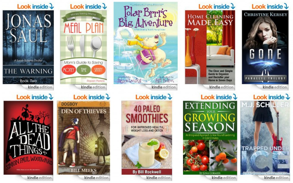 10 Free Kindle Books 3-14-14
