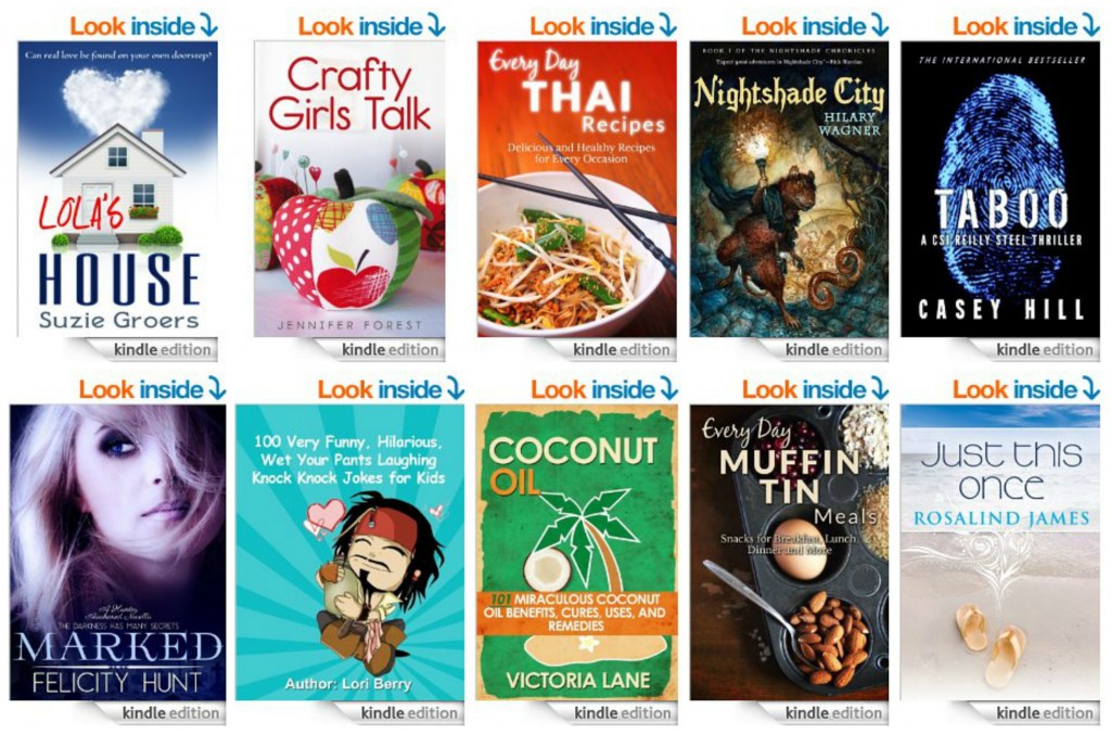 10 Free Kindle Books 3-24-14