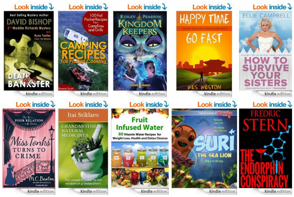 10 Free Kindle Books 3-27-14