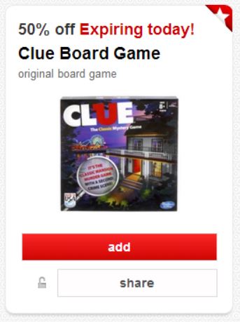 Clue Target Cartwheel