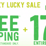 Crazy 8 St. Patrick’s Day Sale – 17% OFF + FREE Shipping