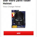 New Star Wars Darth Vader Helmet Target Cartwheel Discount