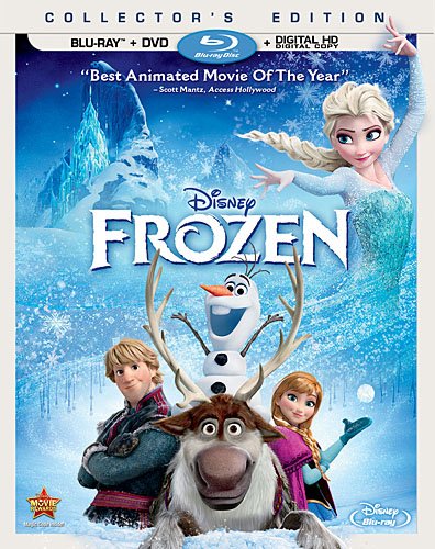 Frozen Blu-Ray Combo Pack