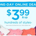 Gymboree $3.99 & Up Sale (Today Only!)
