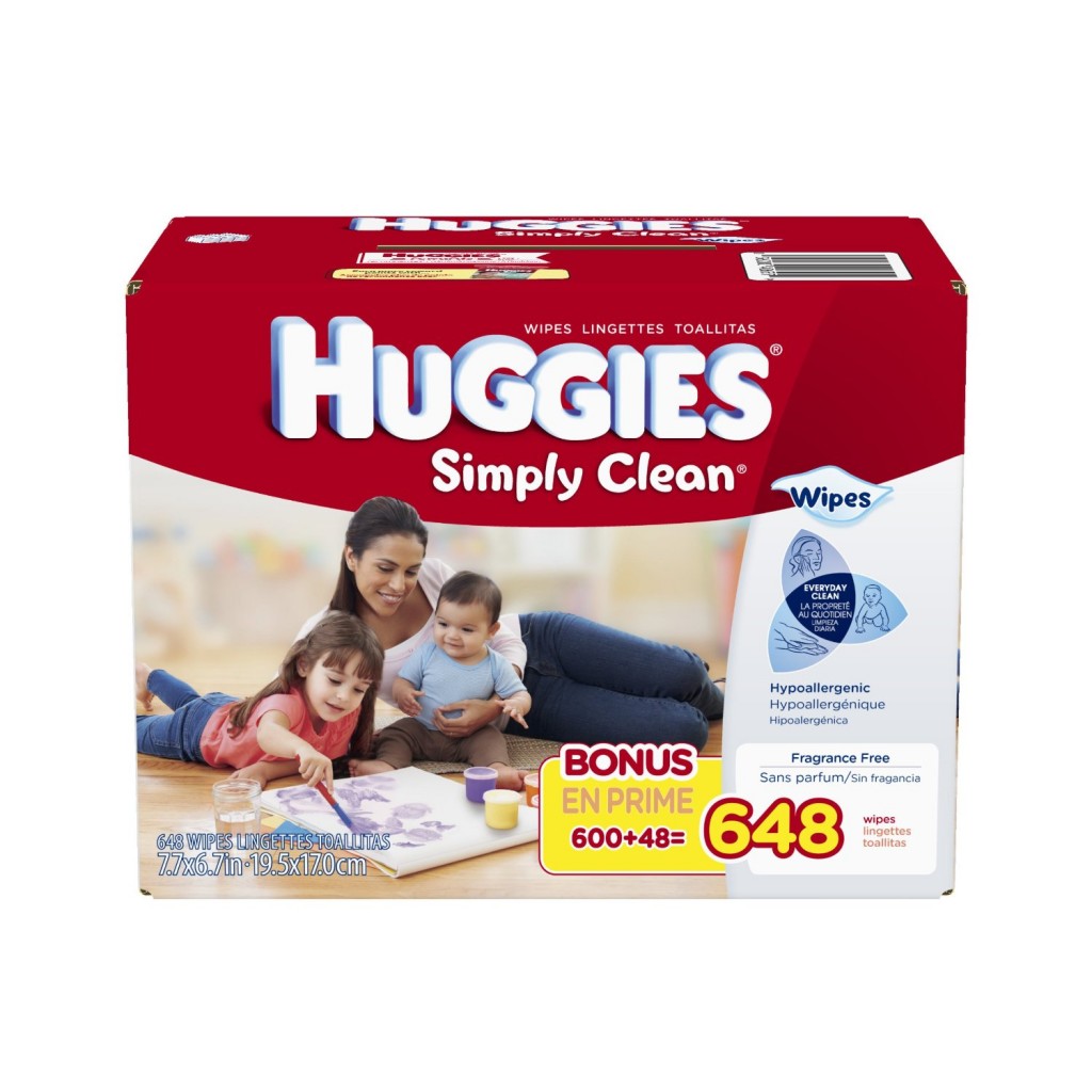 Huggies Simply Clean Fragrance Free Baby Wipes Refill