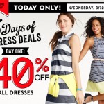 Old Navy: 40% OFF Dresses (Today Only!)