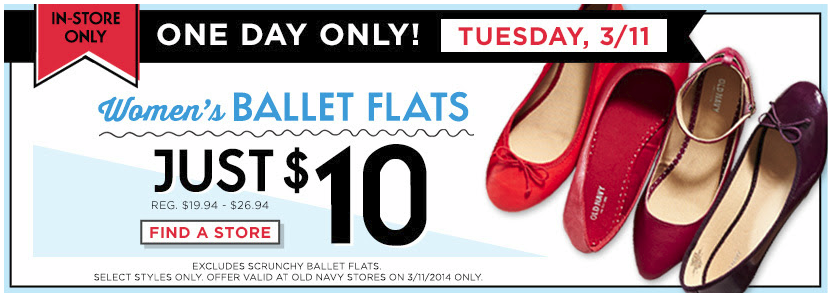 Old Navy Flats
