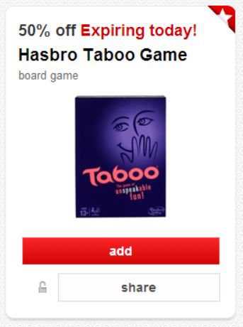 Taboo Target Cartwheel