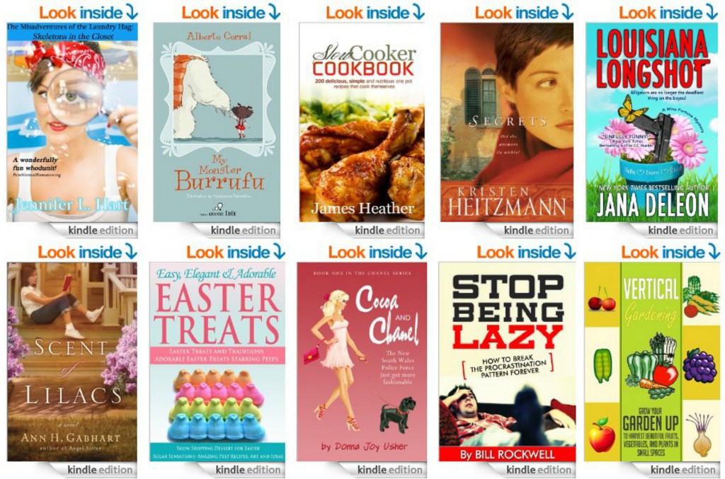 10 FREE Kindle Books 4-16-2014