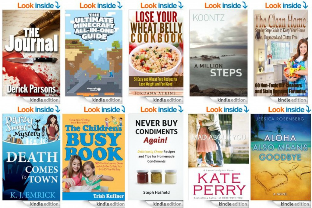 10 FREE Kindle Books 4.18.2014