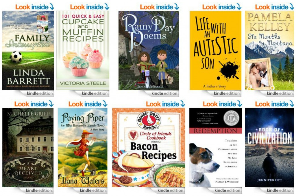 10 Free Kindle Books 4-1-14