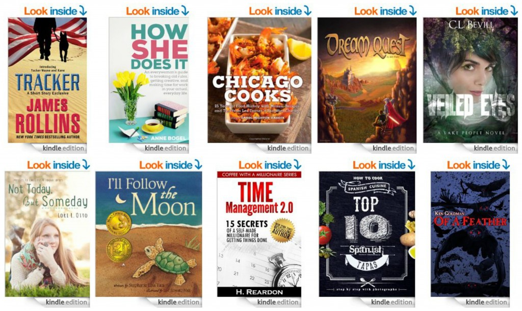 10 Free Kindle Books 4-3-14