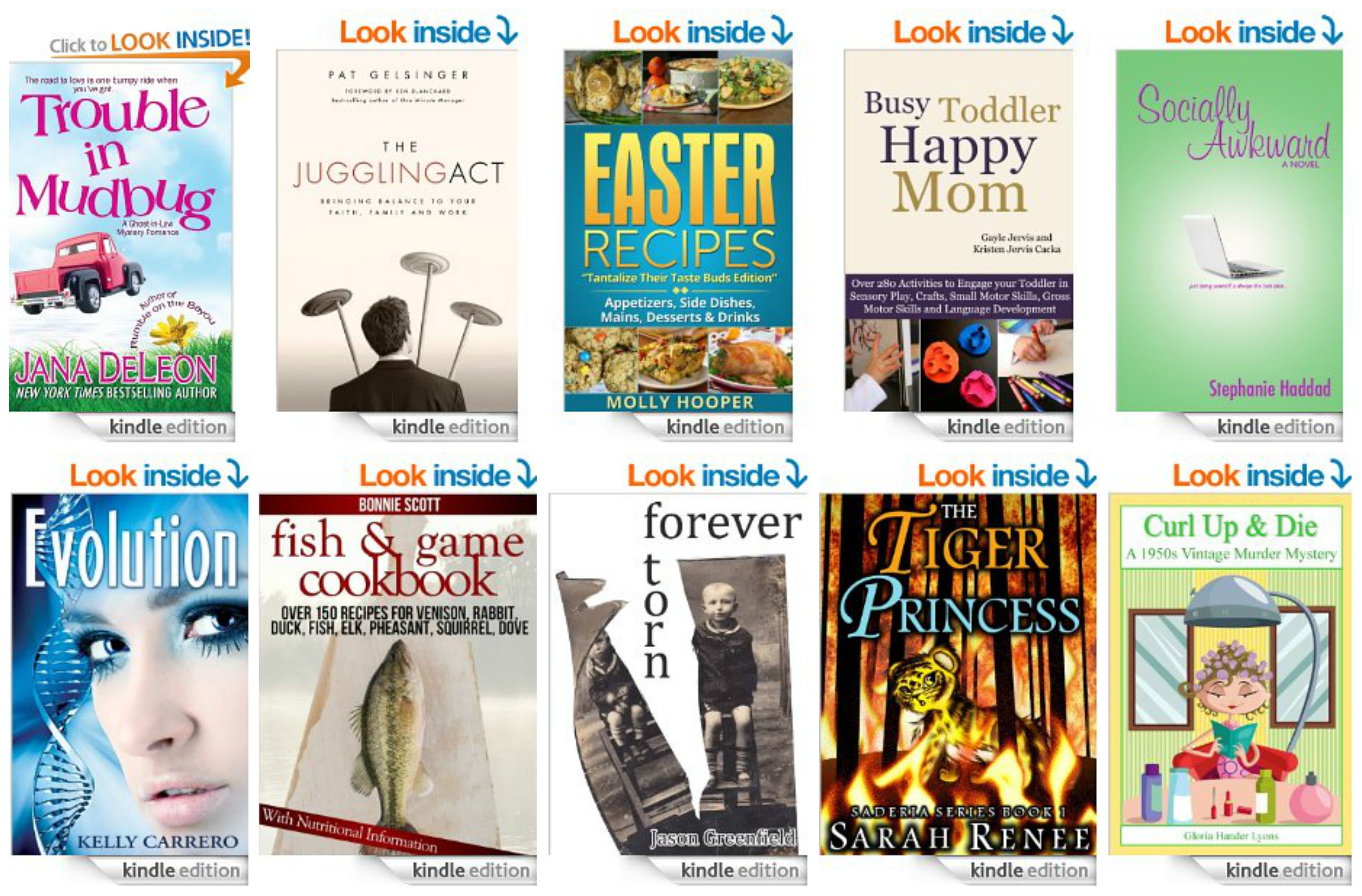 10 Free Kindle Books 4-8-14