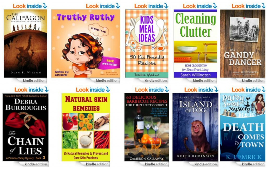 10 Free Kindle Books 4-9-14