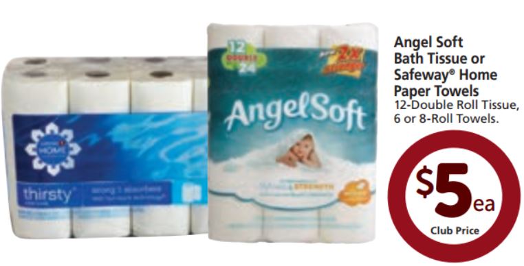 Angel Soft $5 Friday Safeway Deal