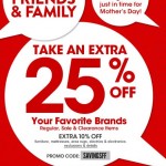 Macy’s Friends And Family Sale – Save An Additional 25% + FREE Shipping On Orders Of $99+ #Macys25