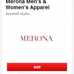 40% OFF Merona Apparel Target Cartwheel Discount (Today Only!)