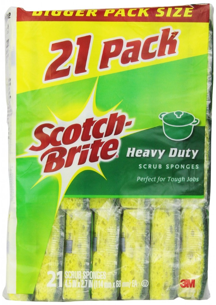 Scotch Brite Anti Bacterial Heavy Duty Sponge