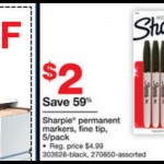 FREE Sharpie Markers And Highlighters After Coupon Stack