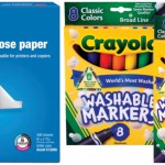 FREE Copy Paper & Crayola Markers At Staples
