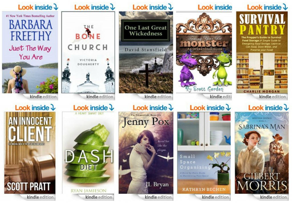 10 FREE Kindle Books for 5-22-2014