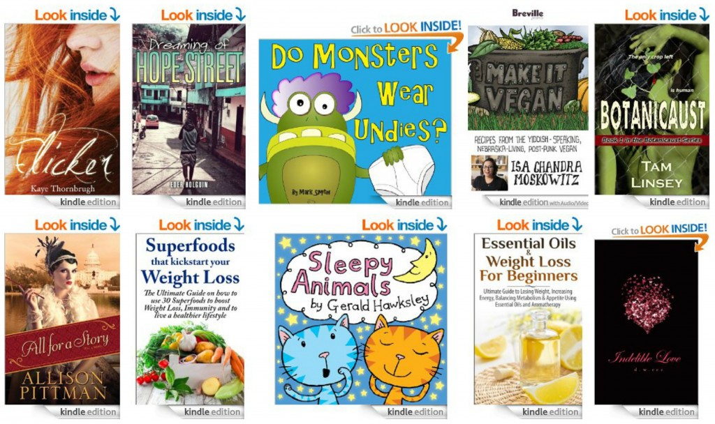 10 Free Kindle Books 5-5-14
