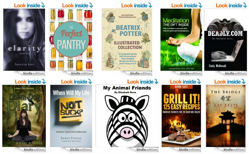 10 Free Kindle Books 5-9-14