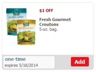 Fresh Gourmet Croutons