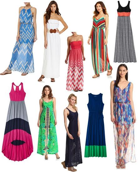 Frugal Fashion Friday Maxi Dresses