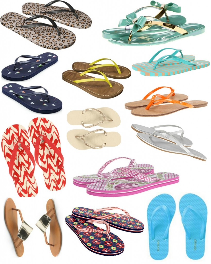 Frugal-Fashion-Friday-flip-flops-round-up