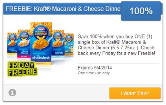 SavingStar Freebie Friday 5.2.2014