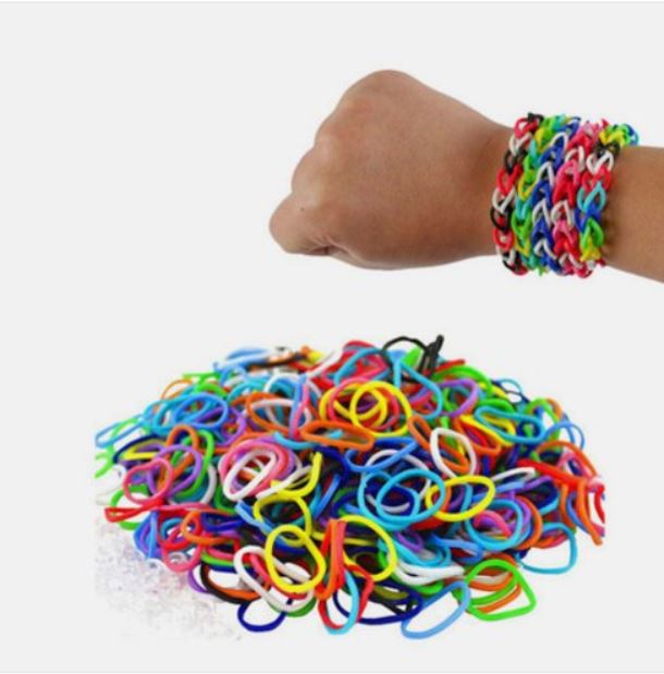 2400 Loom Bands with 96 S Clips & 8 Weaving Tools