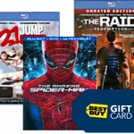 FREE $10 Best Buy Gift Card With Two Movie Purchase