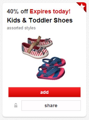 Target Cartwheel Kids Shoes