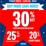 The Children’s Place – FREE Shipping + As Much As An Additional 30% OFF