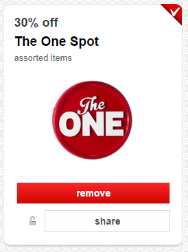 The One Spot Target Cartwheel