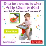 Enter To Win An iPad 2 + Potty Chair #PottyPower