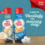 $1 OFF Coffee-mate Coupon – Great Deal At Walgreens Starting 07/27