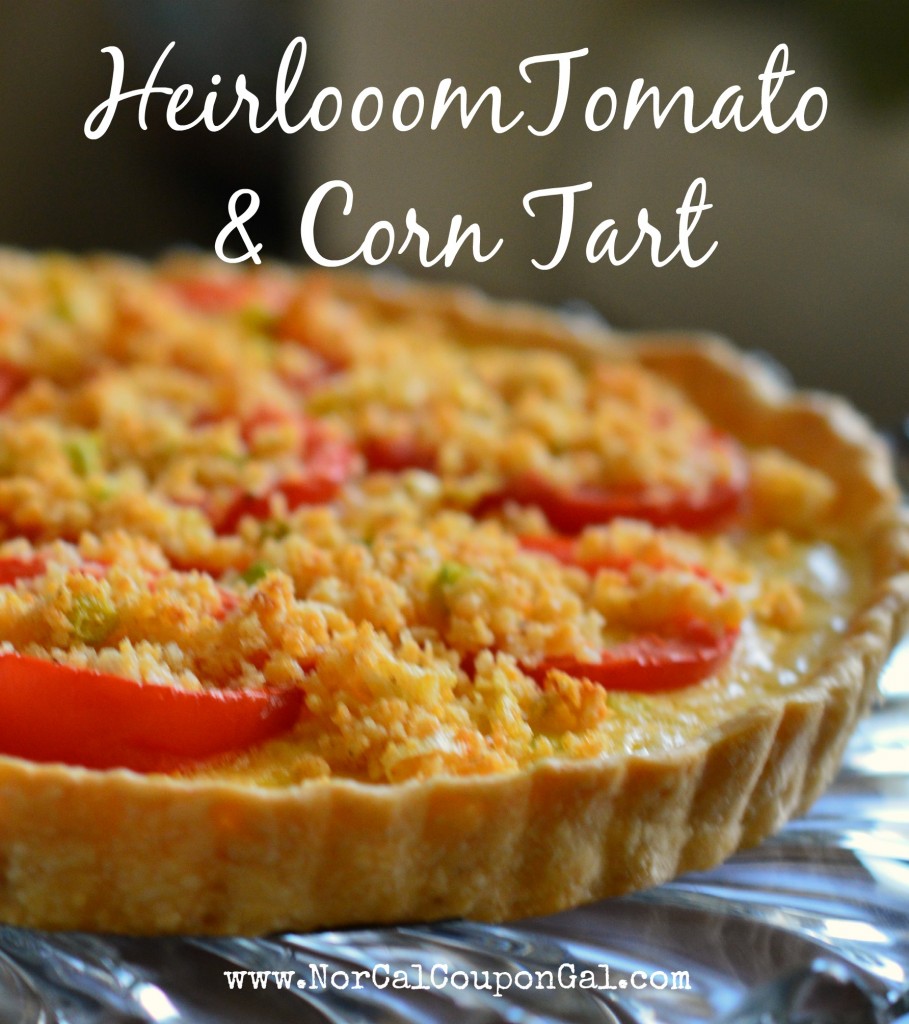Heirloom Tomato & Corn Tart Recipe