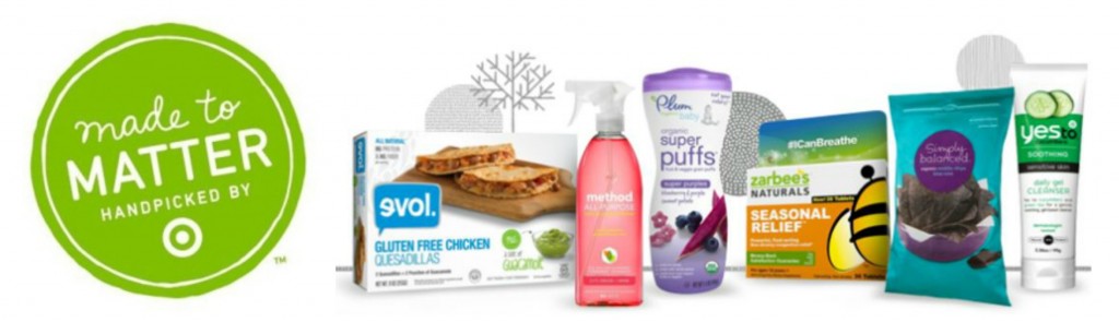 Target Made To Matter Products & Logo
