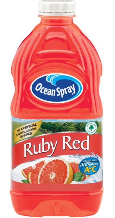 OceanSpray Ruby Red Grapefruit Juice