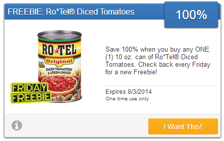 SavingStar Freebie Friday - Rotel