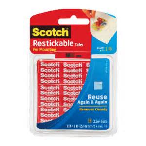 Scotch Restickable Tabs