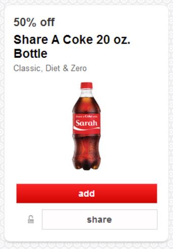 Share A Coke Cartwheel