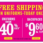 The Children’s Place Uniform Sale – Prices As Much As 40% OFF + FREE Shipping